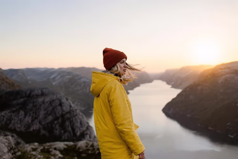 Sample image after using photo dreamy: serene morning sky