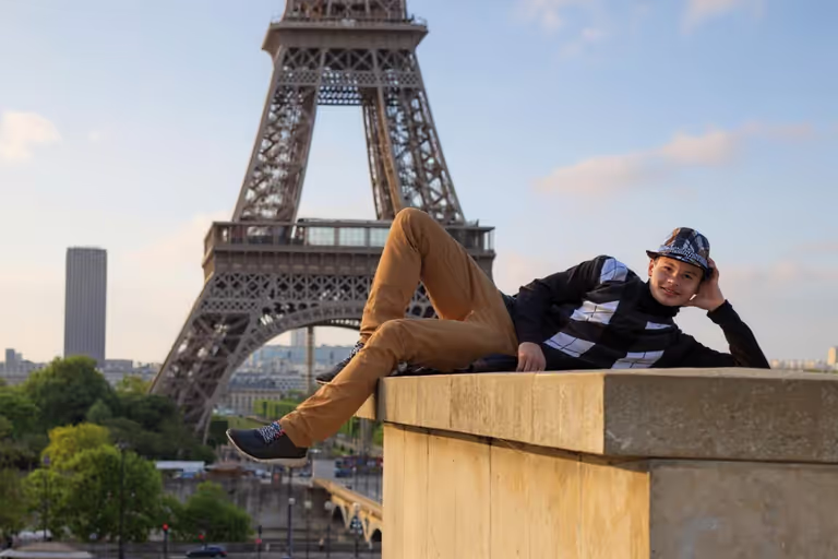 Sample image after using photo dreamy: clear blue sky